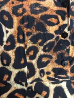 درشت پلنگی N008 Printed 3-Button Shirt