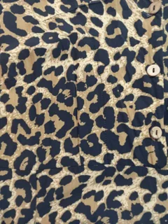 پلنگی ریز N008 Printed 3-Button Shirt