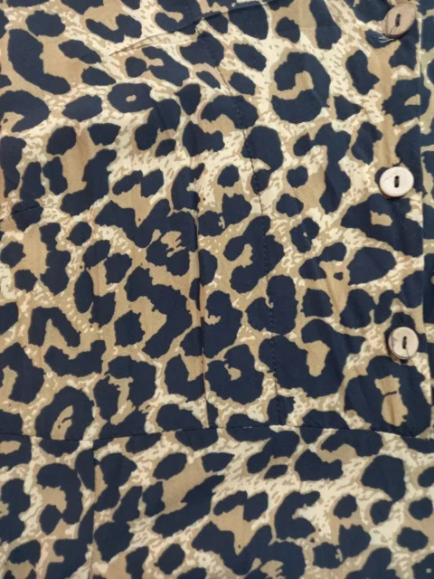 پلنگی ریز N008 Printed 3-Button Shirt