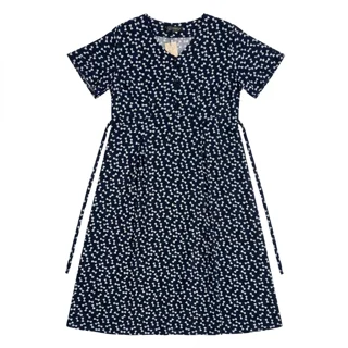 N008 Printed 3-Button Shirt پاپیونی