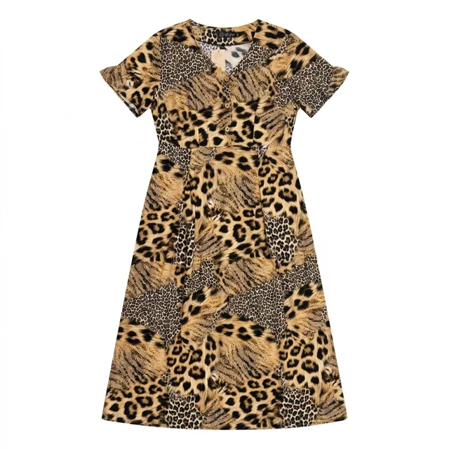 ببری N008 Printed 3-Button Shirt