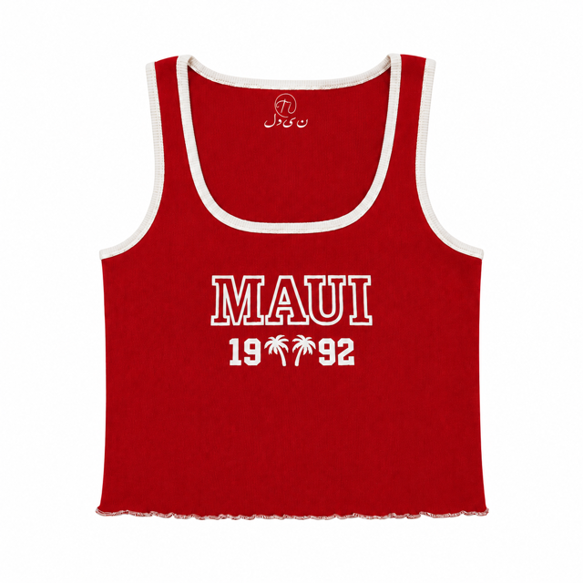کراپ زنانه فانریپ مدل Maui F011 قرمز